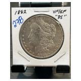1882 Morgan Silver Dollar VF/EF Condition