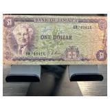 Bank of Jamaica One Dollar Note