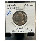 1974-D Jefferson Nickel MS 65 FS