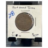 Fort Hood Texas 10 Cent Trade Token