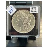1898 Morgan Silver Dollar in High Grade