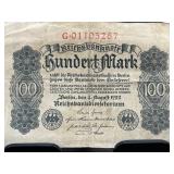 1922 German 100 Mark Reichsbanknote