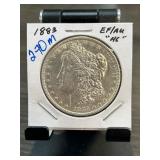 1883 Morgan Silver Dollar EF/AU Condition