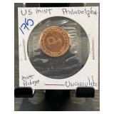 Uncirculated Philadelphia US Mint Coin
