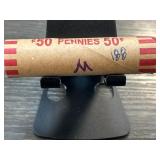 Roll of Mixed Wheat Pennies Cents