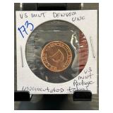 US Mint Denver Uncirculated Token