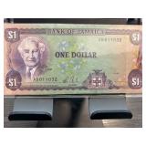 Bank of Jamaica One Dollar Note