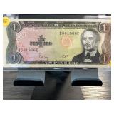 Dominican Republic 1 Peso Oro Banknote