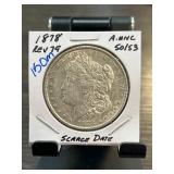 1878 Morgan Silver Dollar Reverse 79