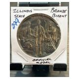 Illinois State Bronze Bicentennial Medal