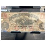 Civil War-Era Currency and 1898 Checks