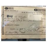 1878 City of New York Payment Document