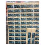 Sheet of Arkansas River Navigation Stamps