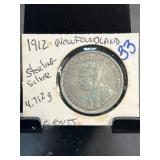 1912 Newfoundland 20-Cent Coin