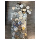 Bag of German Coins, Assorted Types and Dates