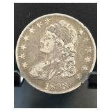 1823 Capped Bust Half Dollar Coin
