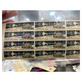 Block of U.S. 8-Cent Space Stamps