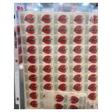 Sheet of Johnny Appleseed 5-Cent Stamps