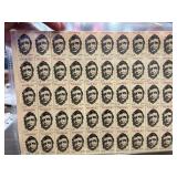 Sheet of U.S. Thoreau 5-Cent Stamps