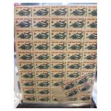 Sheet of 6-Cent Law and Order Stamps