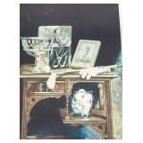 Framed Golf-Themed Print By Sally Stitt