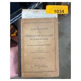 1848 French Literature Manual by Marcillac