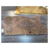 Indiana One Dollar Banknote Fragment