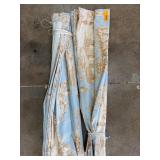 Roman Curtains with Scenic Toile Design