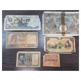 Six Global Banknotes