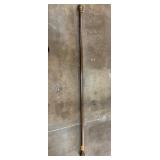 Metal Curtain Rod With Decorative Finials