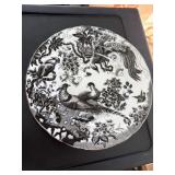Royal Crown Derby Black Aves Plate
