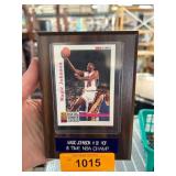 Magic Johnson NBA Display Plaque