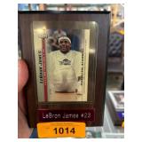 LeBron James #23 Upper Deck Plaque