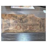 1850 White Cochrane Bank $1 Note