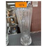 Royal Doulton Clear Glass Vase, 12 Inches Tall