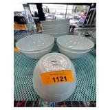 Mikasa White Dinnerware Bowls Set