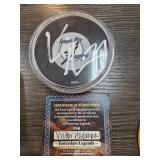 Victor Hedman Signed Tampa Bay Lightning Puck