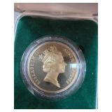 Australian $5 Coin Featuring Queen Elizabeth II