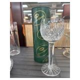 Tyrone Crystal Cut Glass Wine Goblet