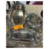 Towle Silverplate Serving and Decorative Dishes