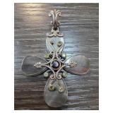 Carolyn Pollack Sterling Silver Cross Pendant