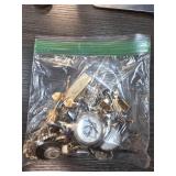 Bag of Mixed Watches and Jewelry