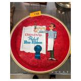 Pabst Blue Ribbon Metal Serving Tray