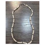 Sterling Silver and Pearl Necklace
