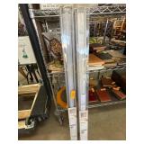 Two Origin21 Zebra Cordless Shades