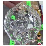 Waterford Crystal Irish Claddagh Ornament