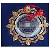 Boxed White House 2002 Christmas Ornament