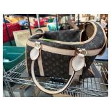 Louis Vuitton Monogram Canvas Dog Carrier