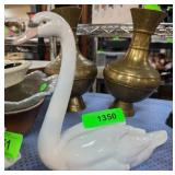 Lladro Porcelain Swan Figurine