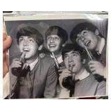 Beatles Coca-Cola Themed Black-and-White Photos